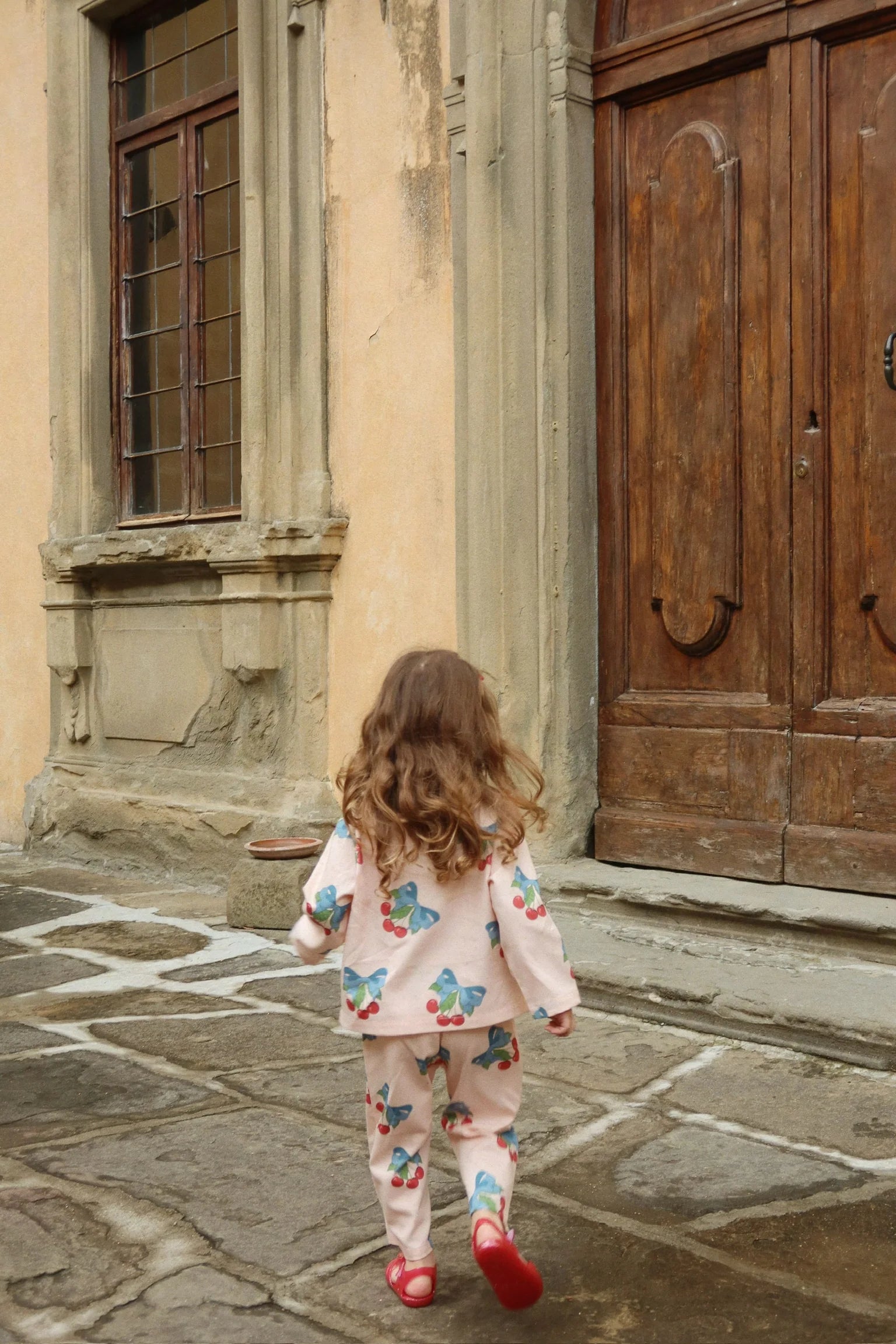 Konges Sløjd Frankie pants printed soft kids trousers
