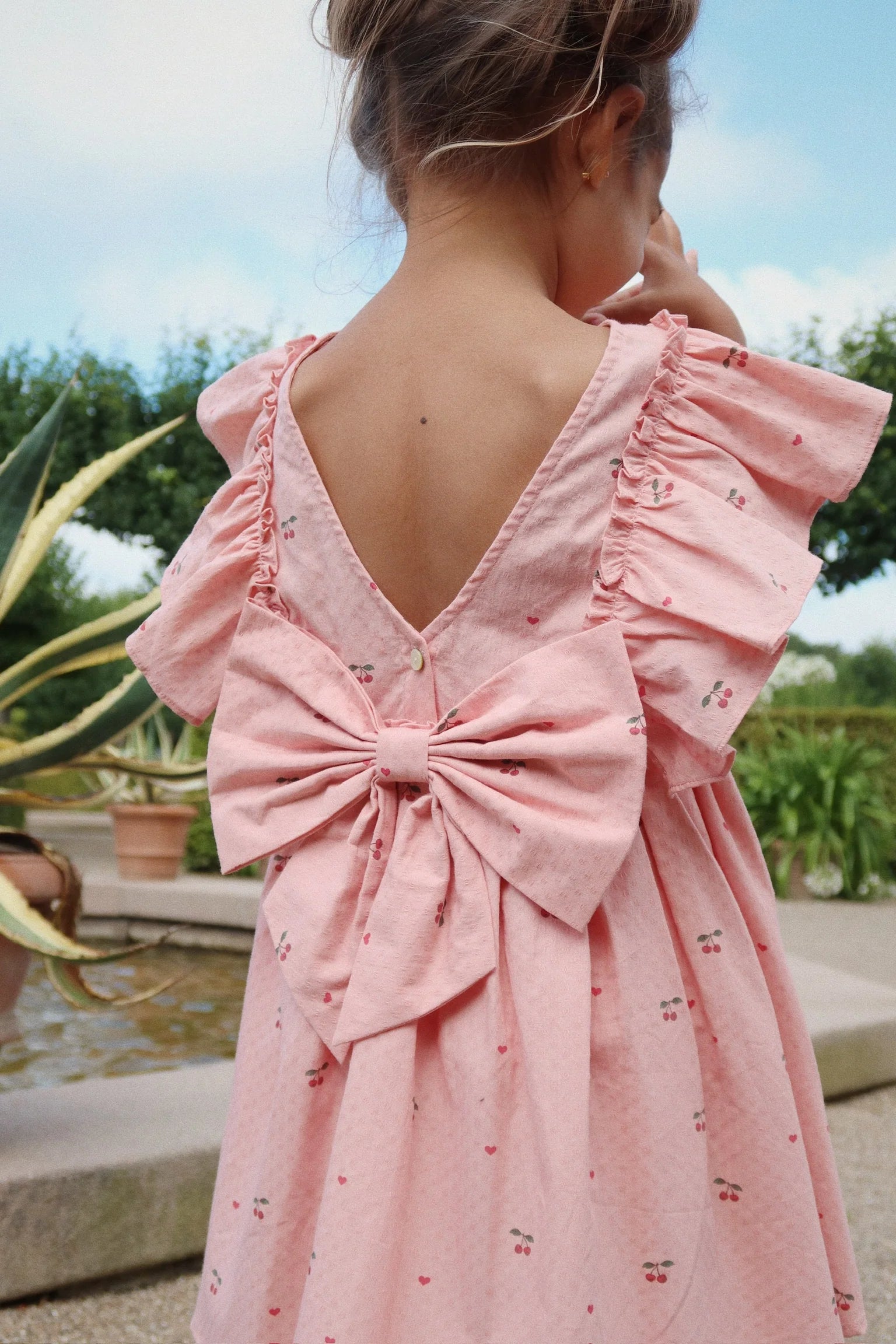 Evia Bow Dress – Konges Sløjd