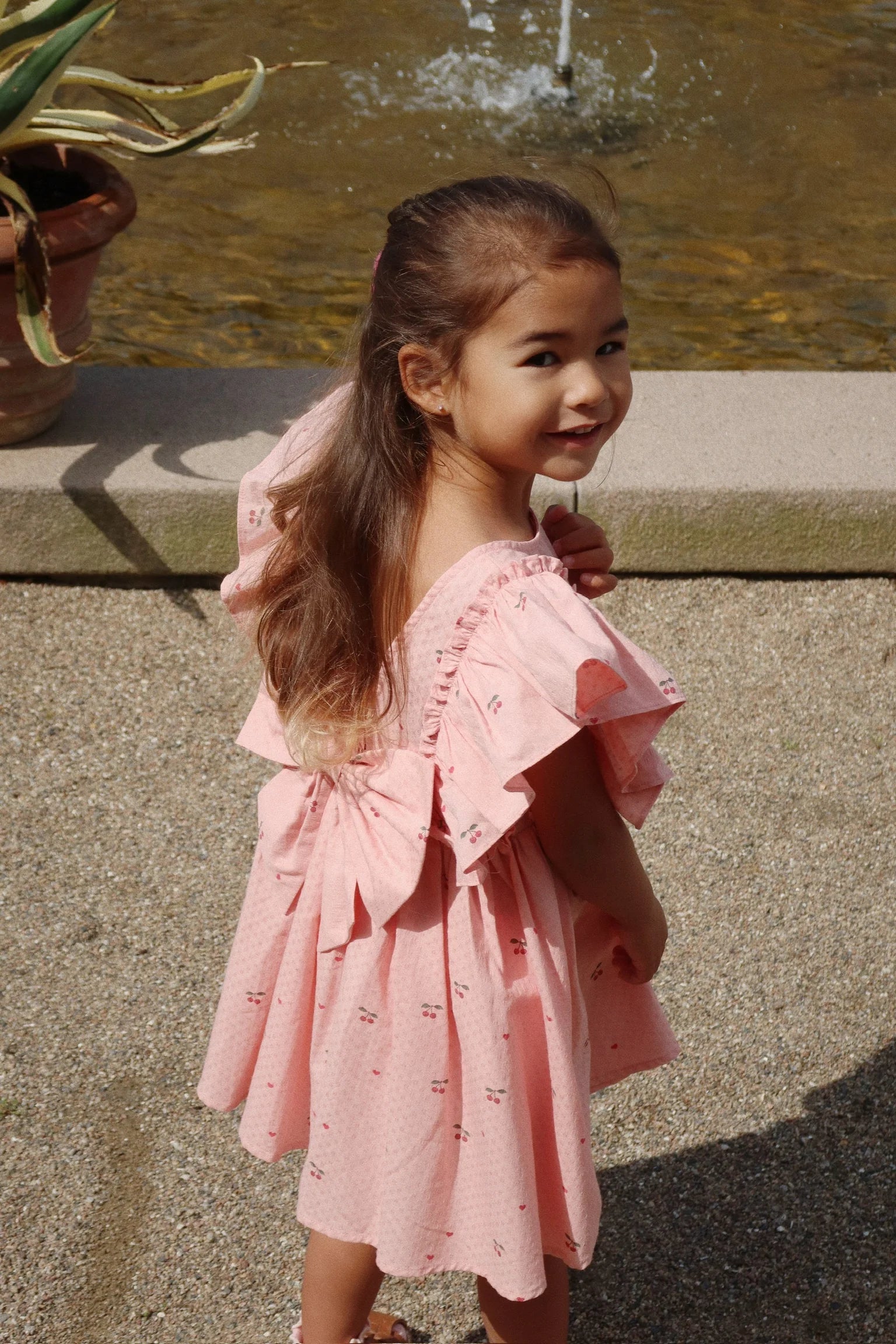 Evia Bow Dress – Konges Sløjd (image 4)