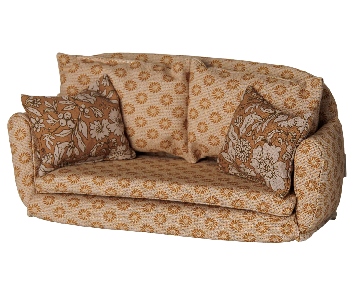 Sofa bed, Mouse, Large - Ocher
