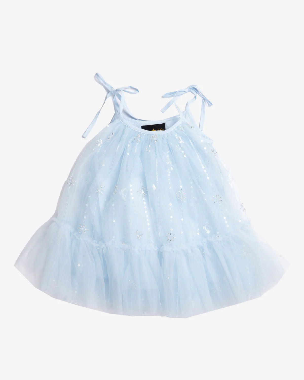 Rowan Tull Dress — Blue – Petite Hailey (image 6)