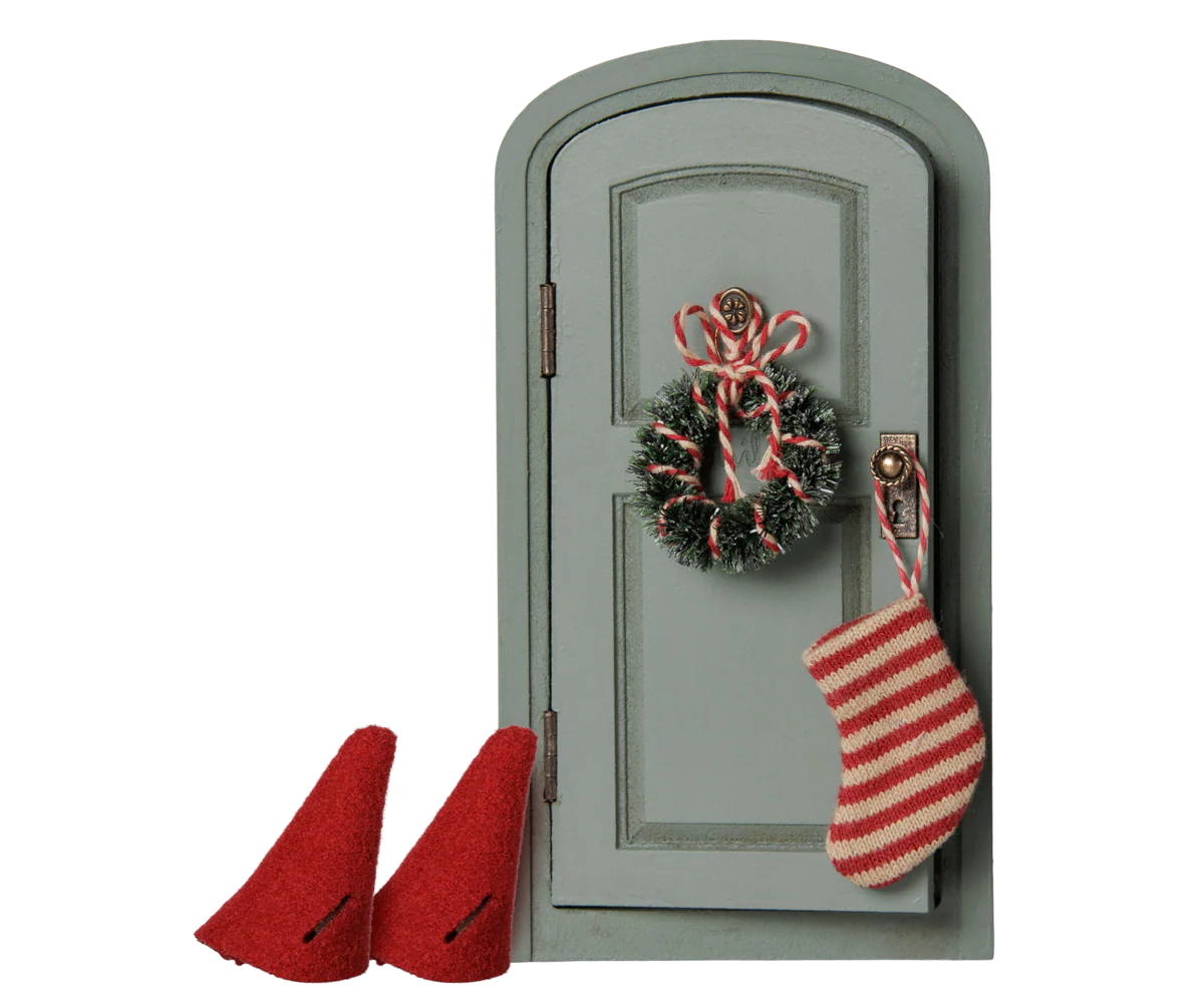 Christmas door set, Mouse