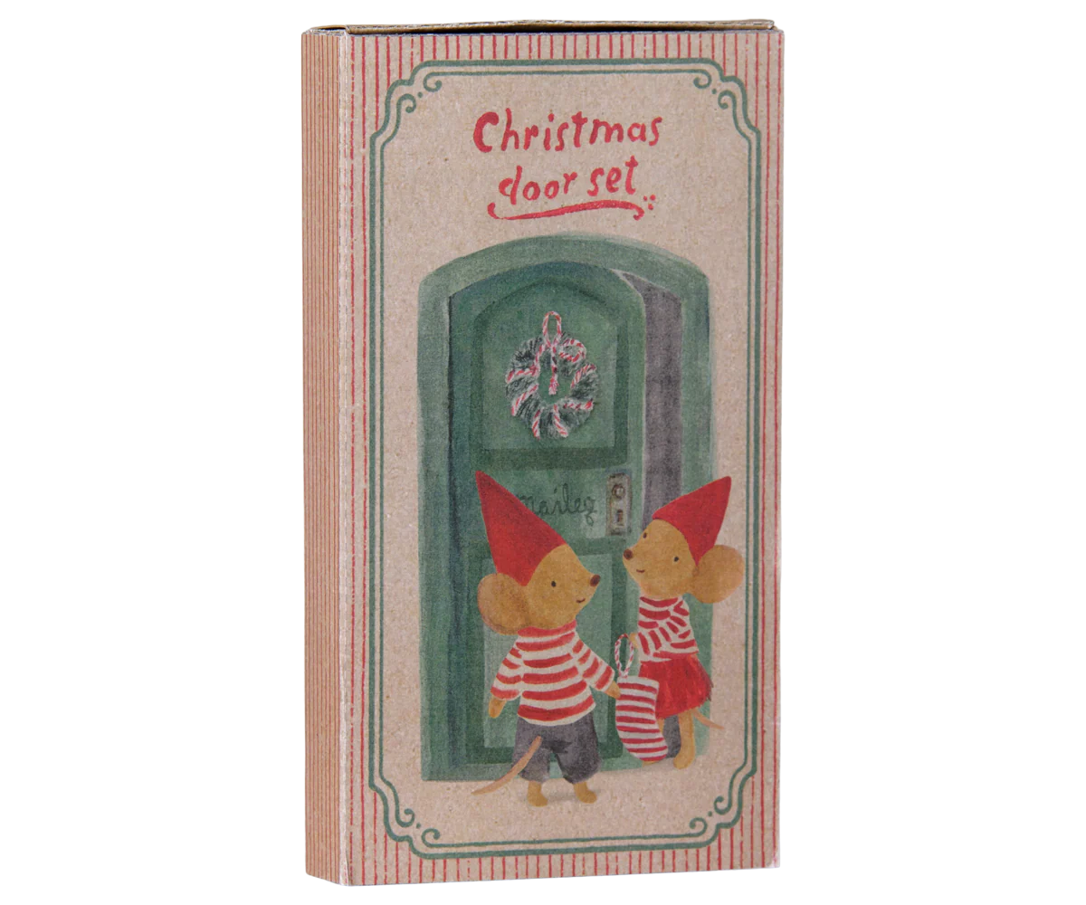 Christmas door set, Mouse