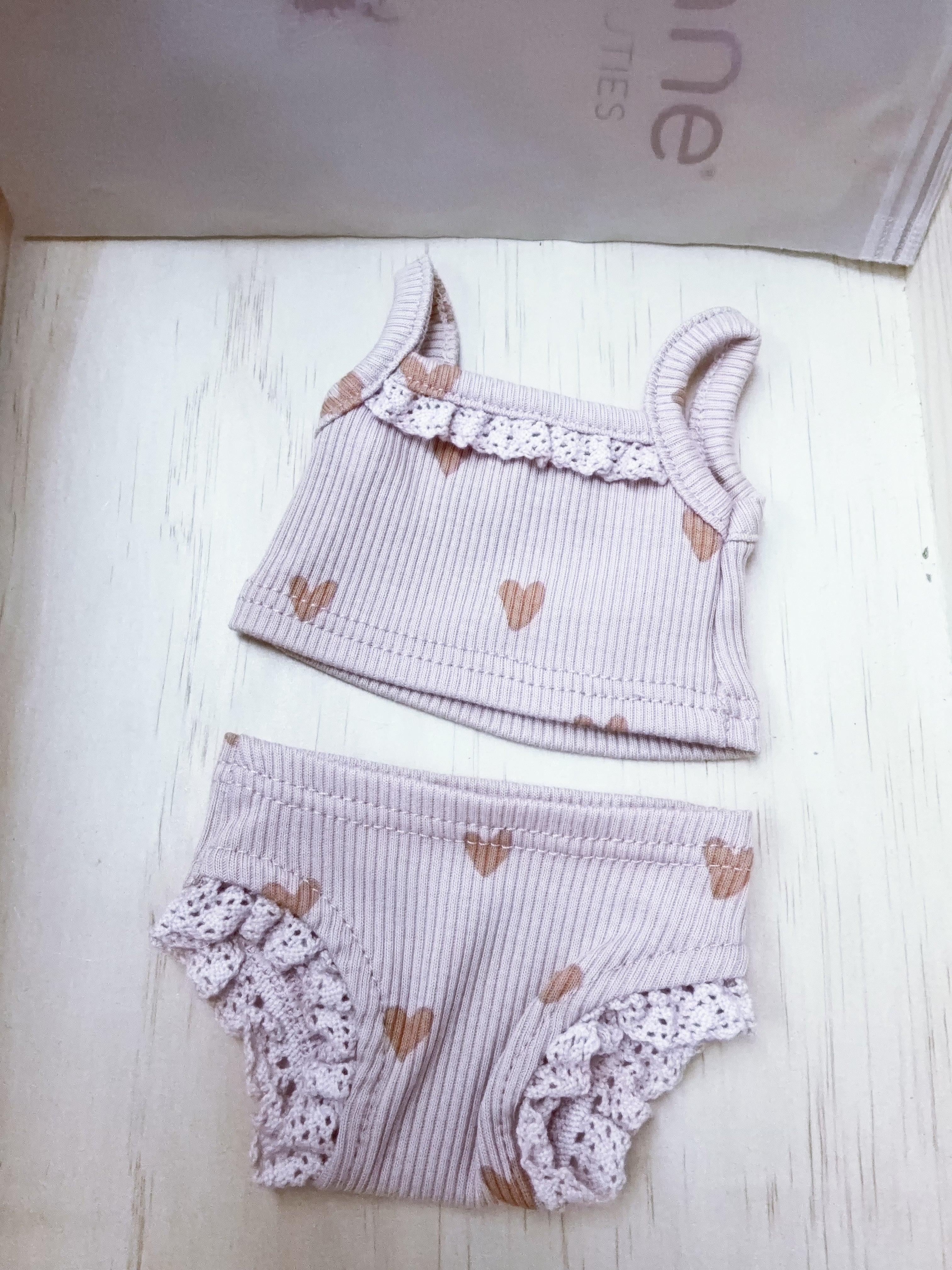 minikane Ribbed Two-Piece Doll Outfit