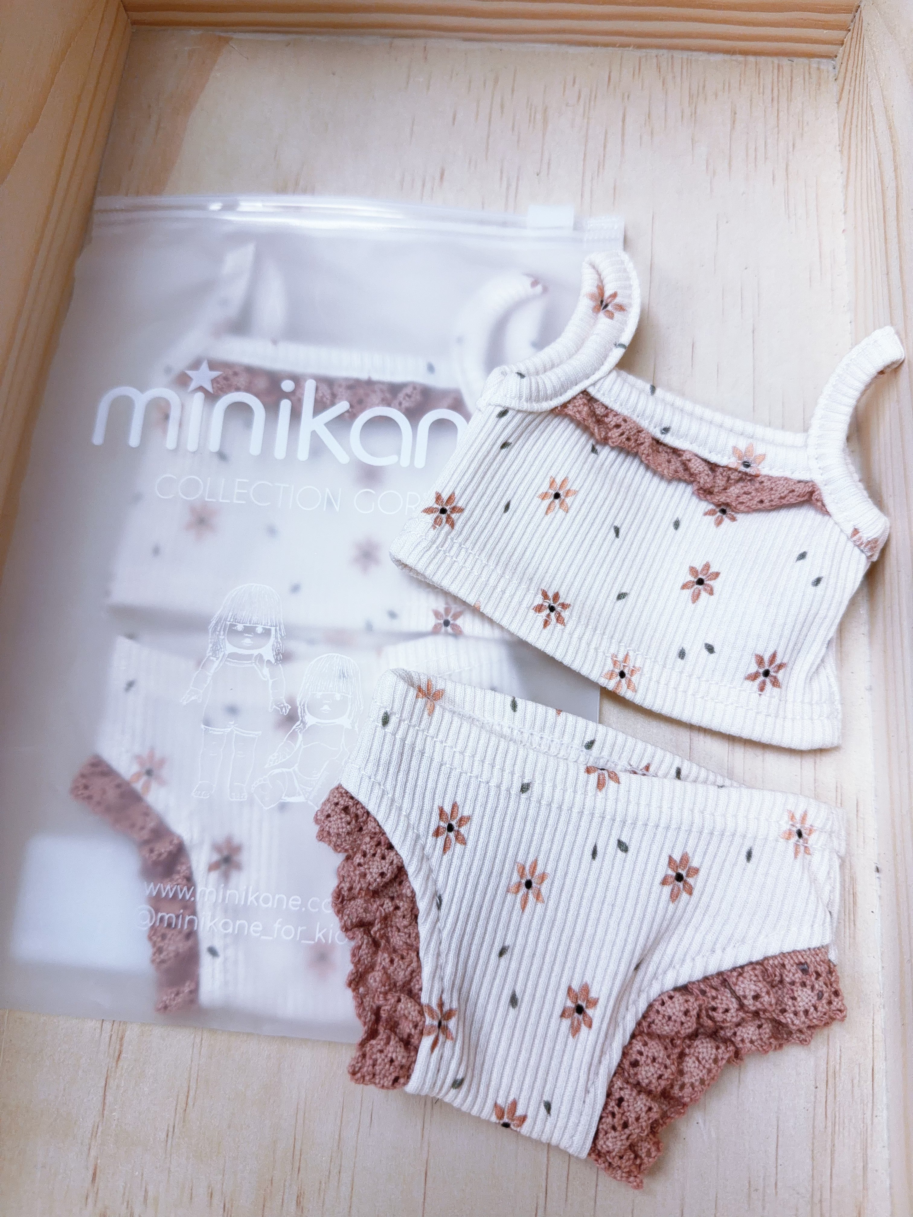 minikane Ribbed Two-Piece Doll Outfit