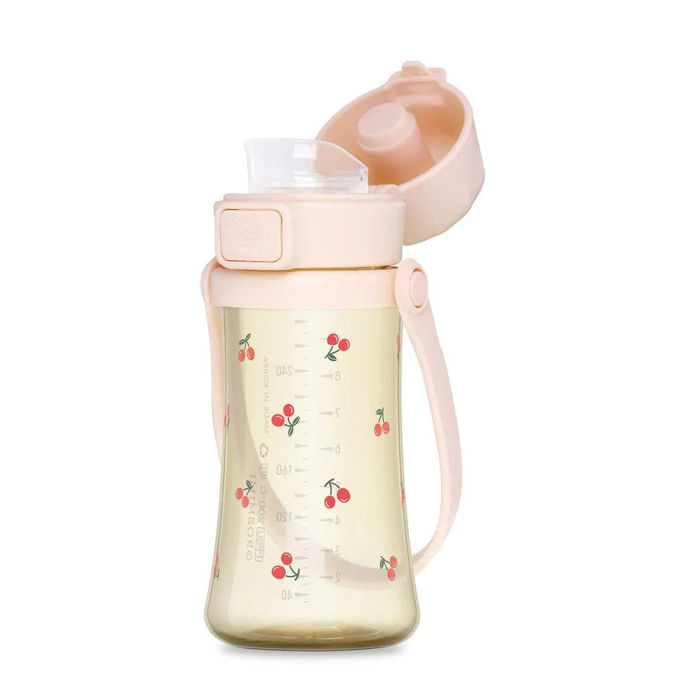 Grosmimi PPSU Tumbler 10oz 300ml in Cherry Peach