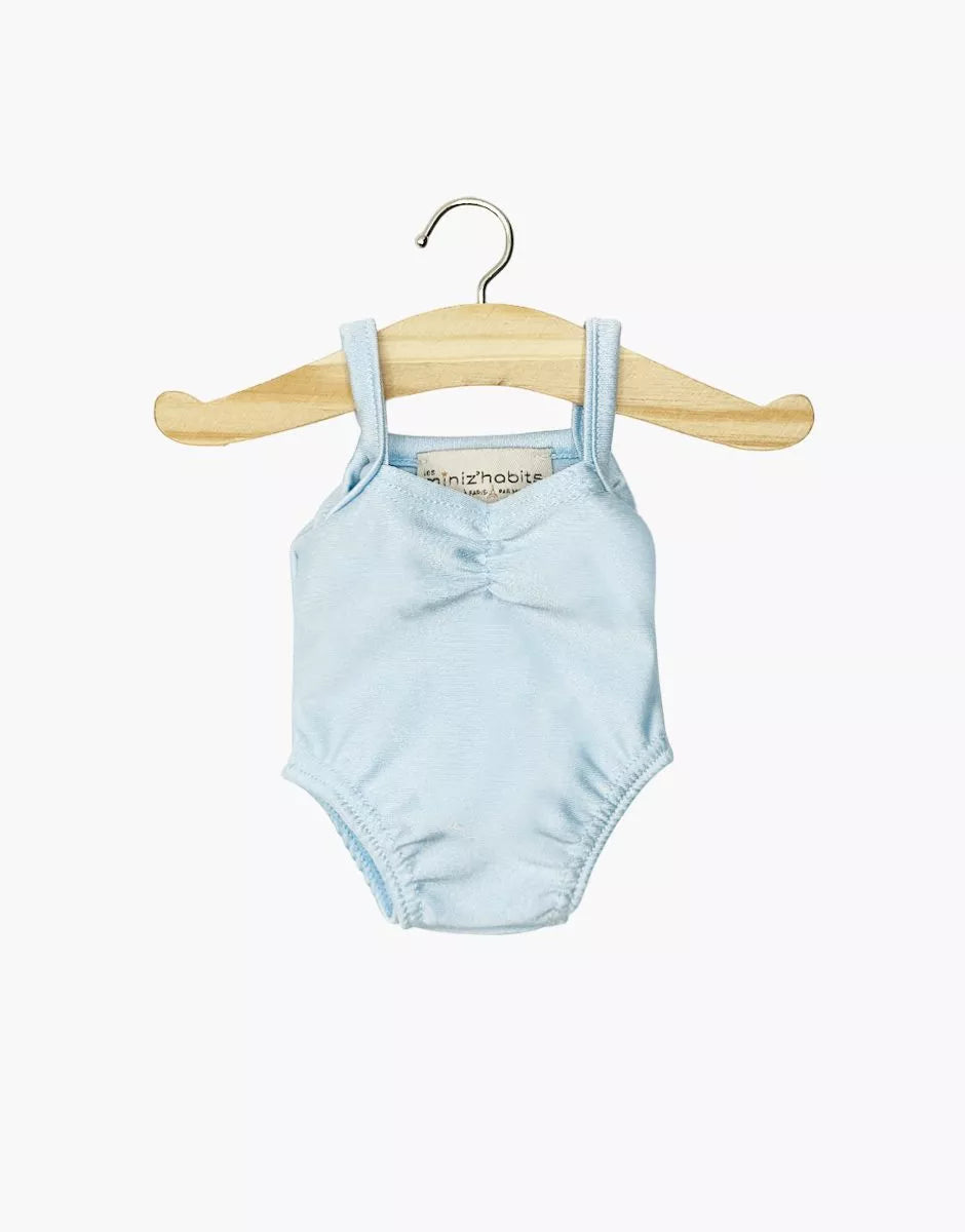 Justaucorps Anna en lycra bleu ciel