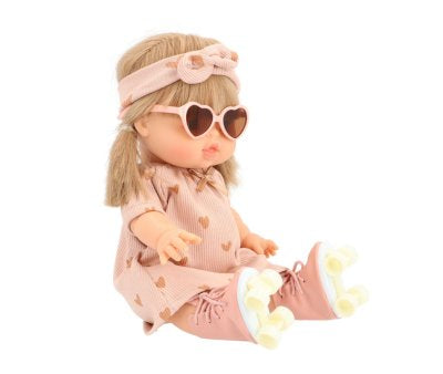 Lunettes de soleil LOONA rose pour poupées