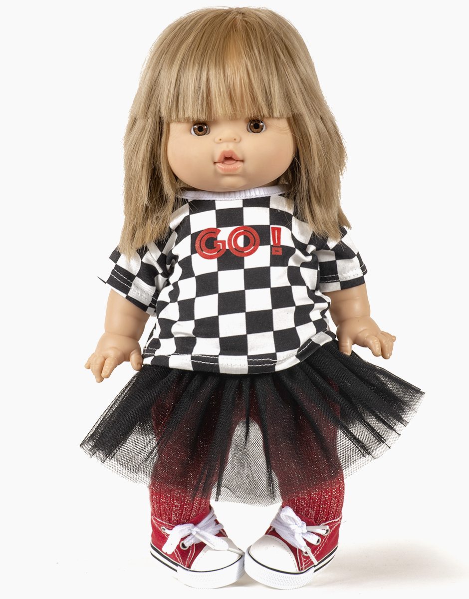 Red Doll Sneakers | Minikane