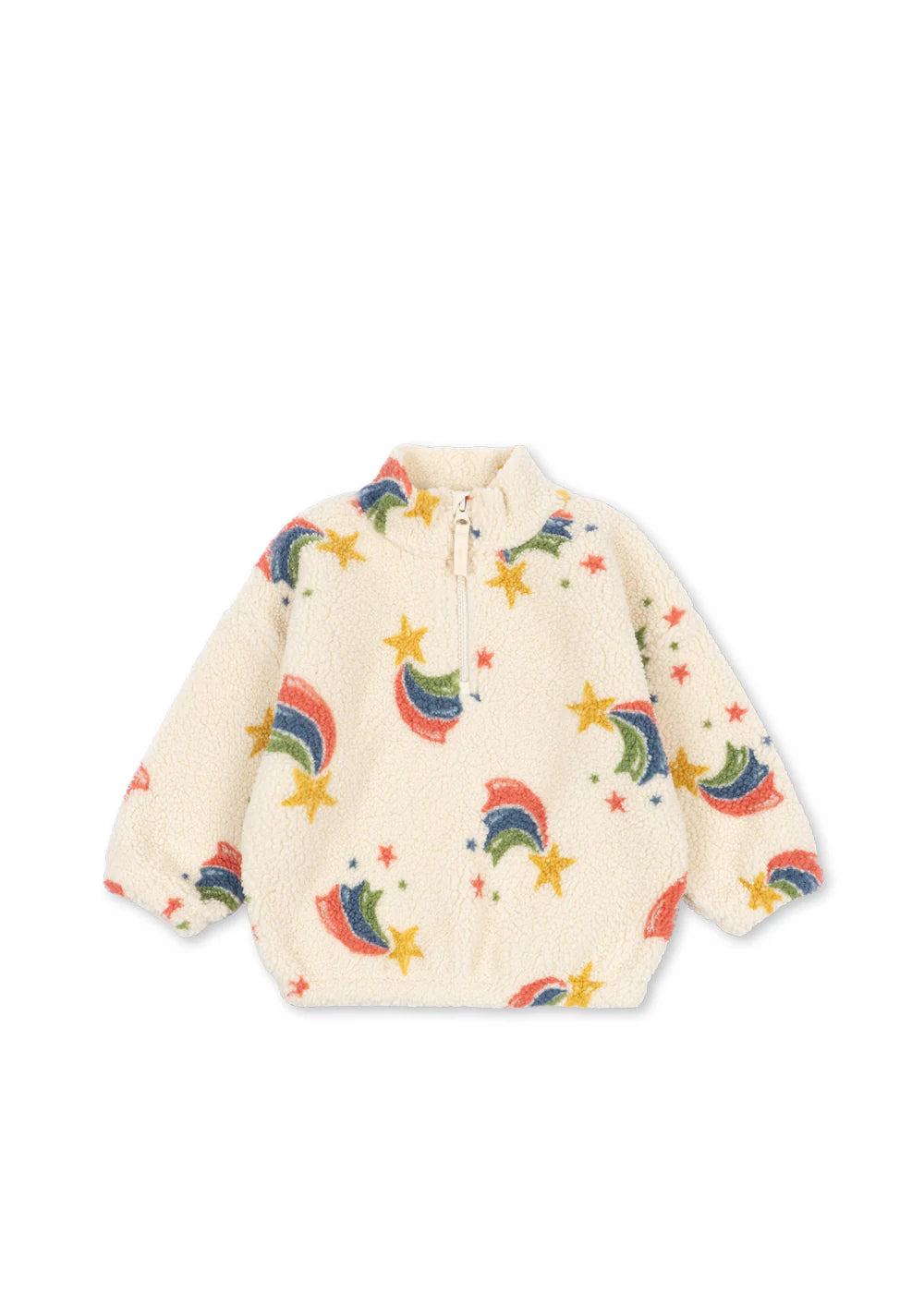 Jody Teddy Half Zip GRS – Rainbow Star – Konges Sløjd