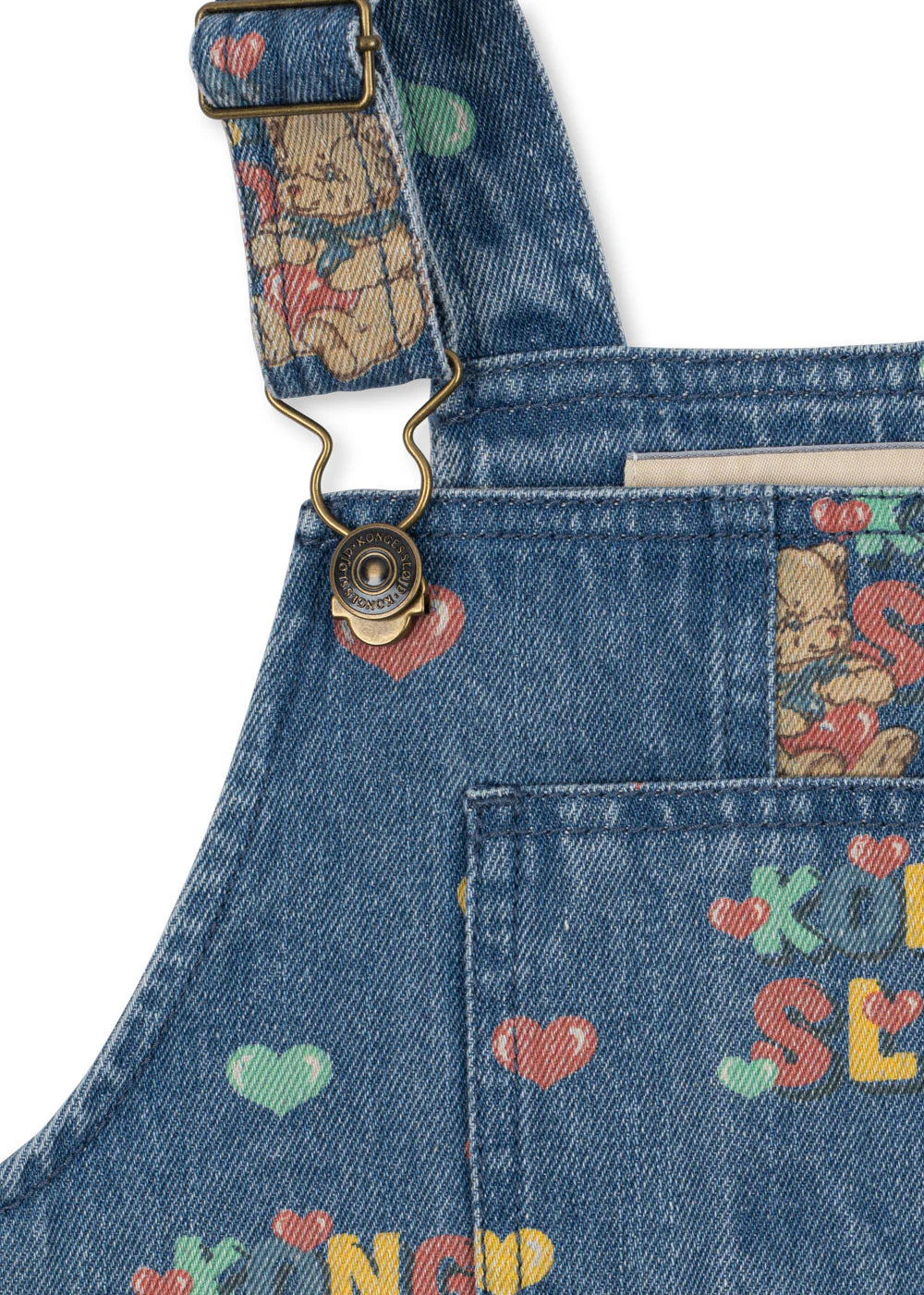 Magot Overall Dress GOTS – Teddy Coeur – Konges Sløjd (image 7)