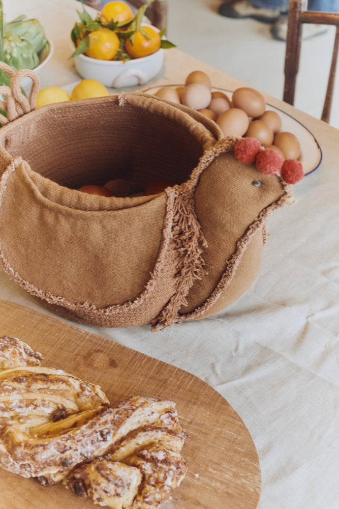 Storage Basket Chicken Toffee – Lorena Canals