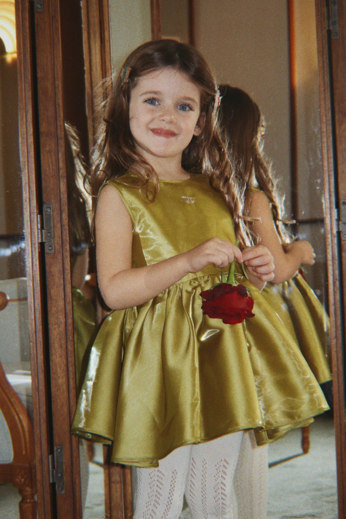 Konges Sløjd Bellis Dress GRS in Fir Green, image 8 of 8