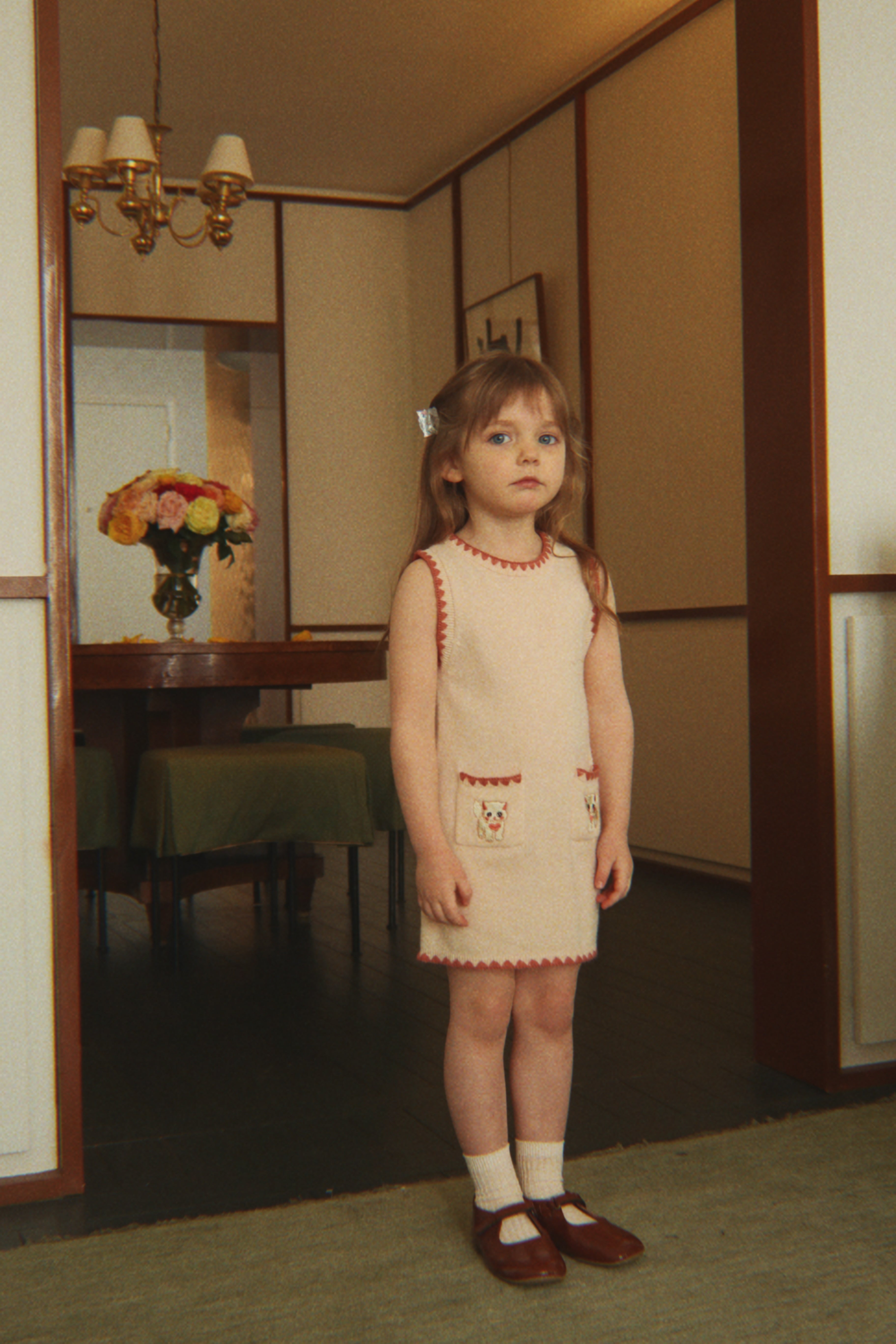 Collette Dress on model