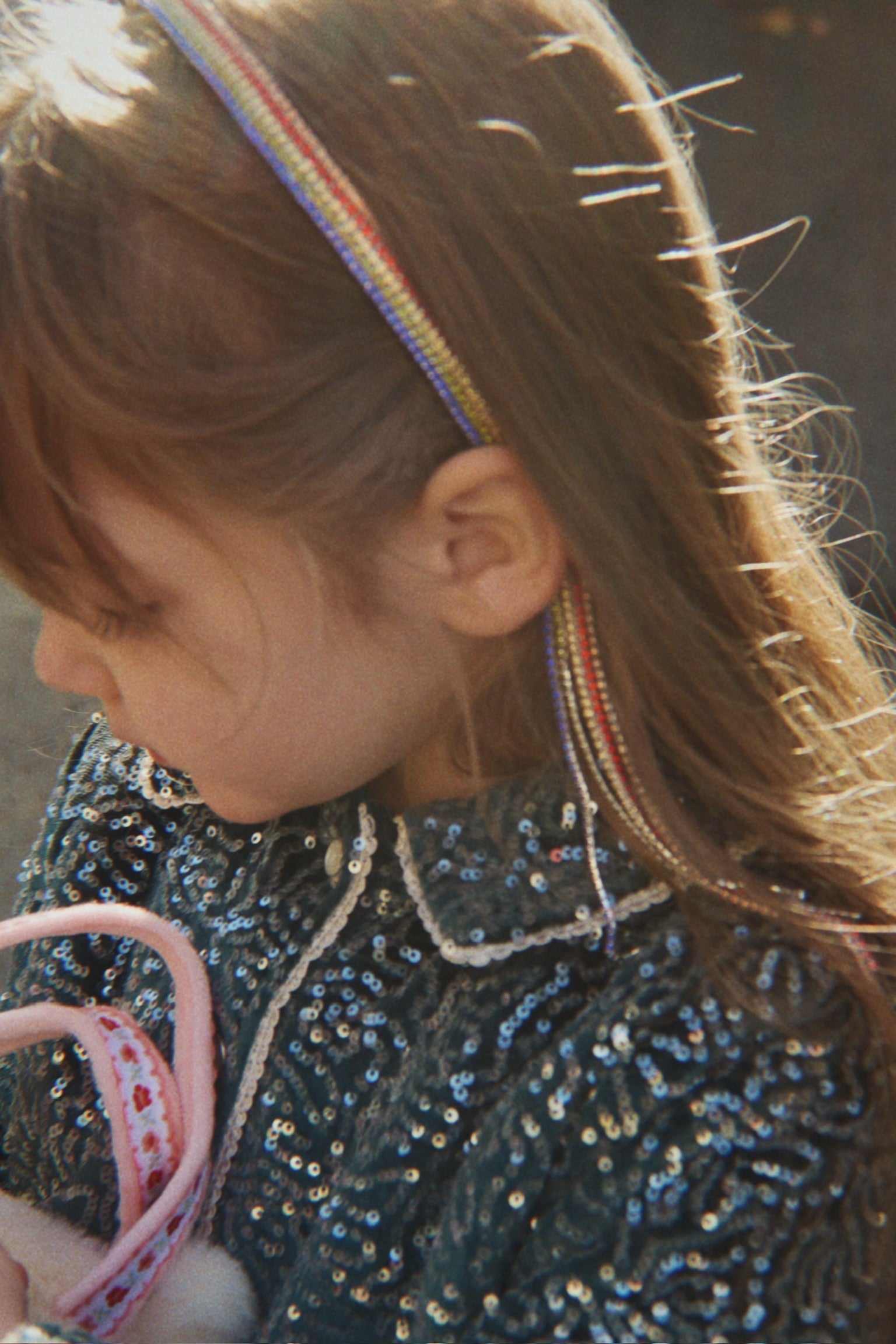 Sparkly Rainbow Hairbrace – Konges Sløjd