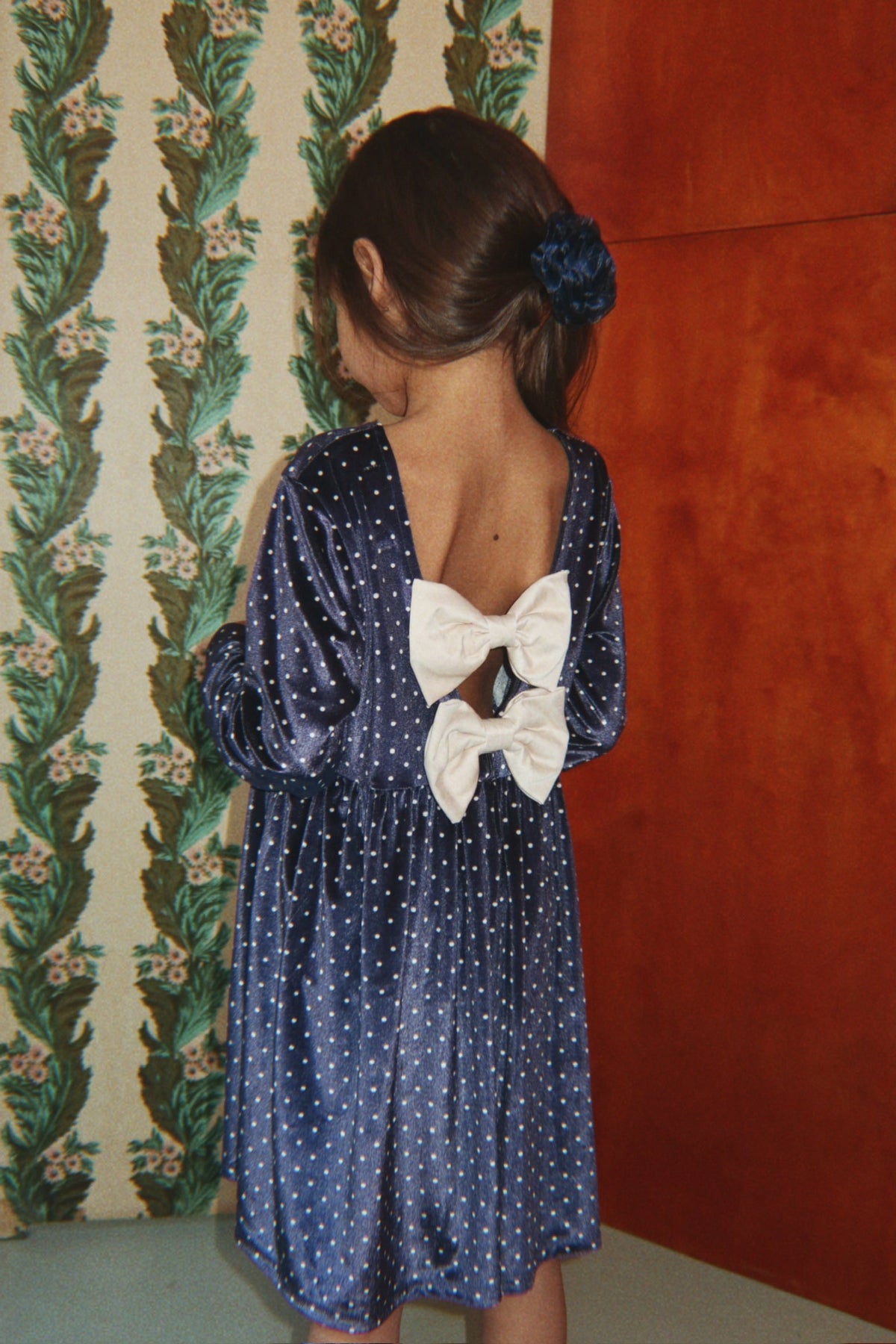Konges Sløjd Ditzy Dress in Ditzy Dot, worn