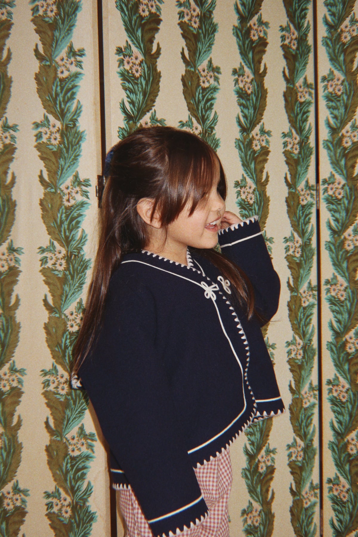 Konges Sløjd Elma Wool Coat in Big Dipper, lifestyle image 3