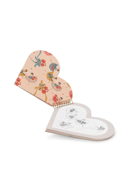 Konges Sløjd MAGIC WATER BOOK FSC - heart