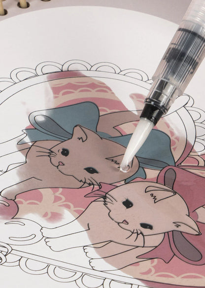 Konges Sløjd MAGIC WATER BOOK FSC - heart