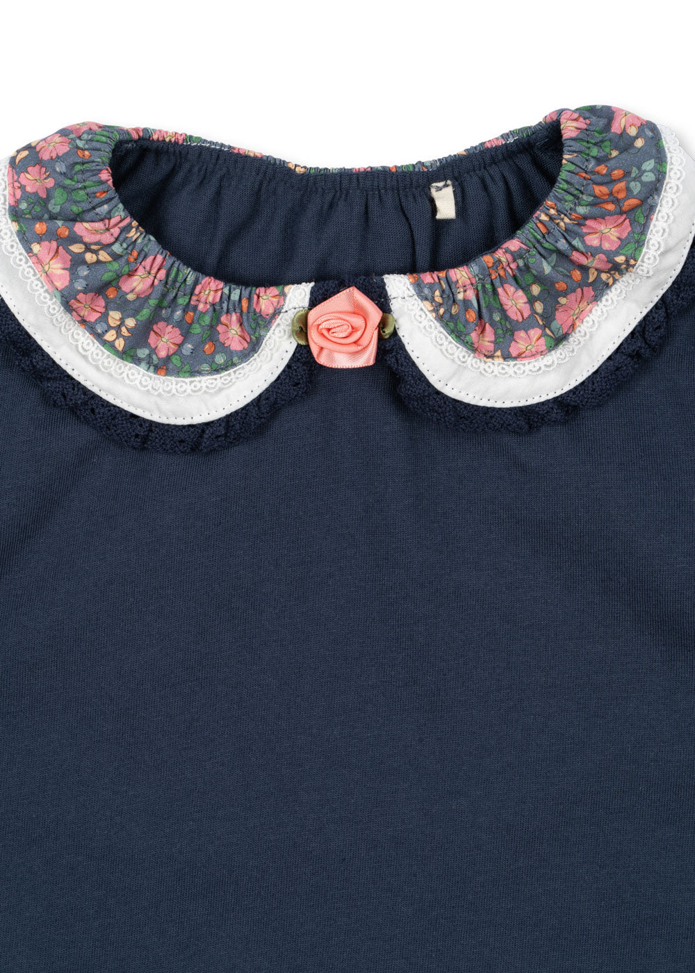 Pami Blouse close-up embroidered collar detail