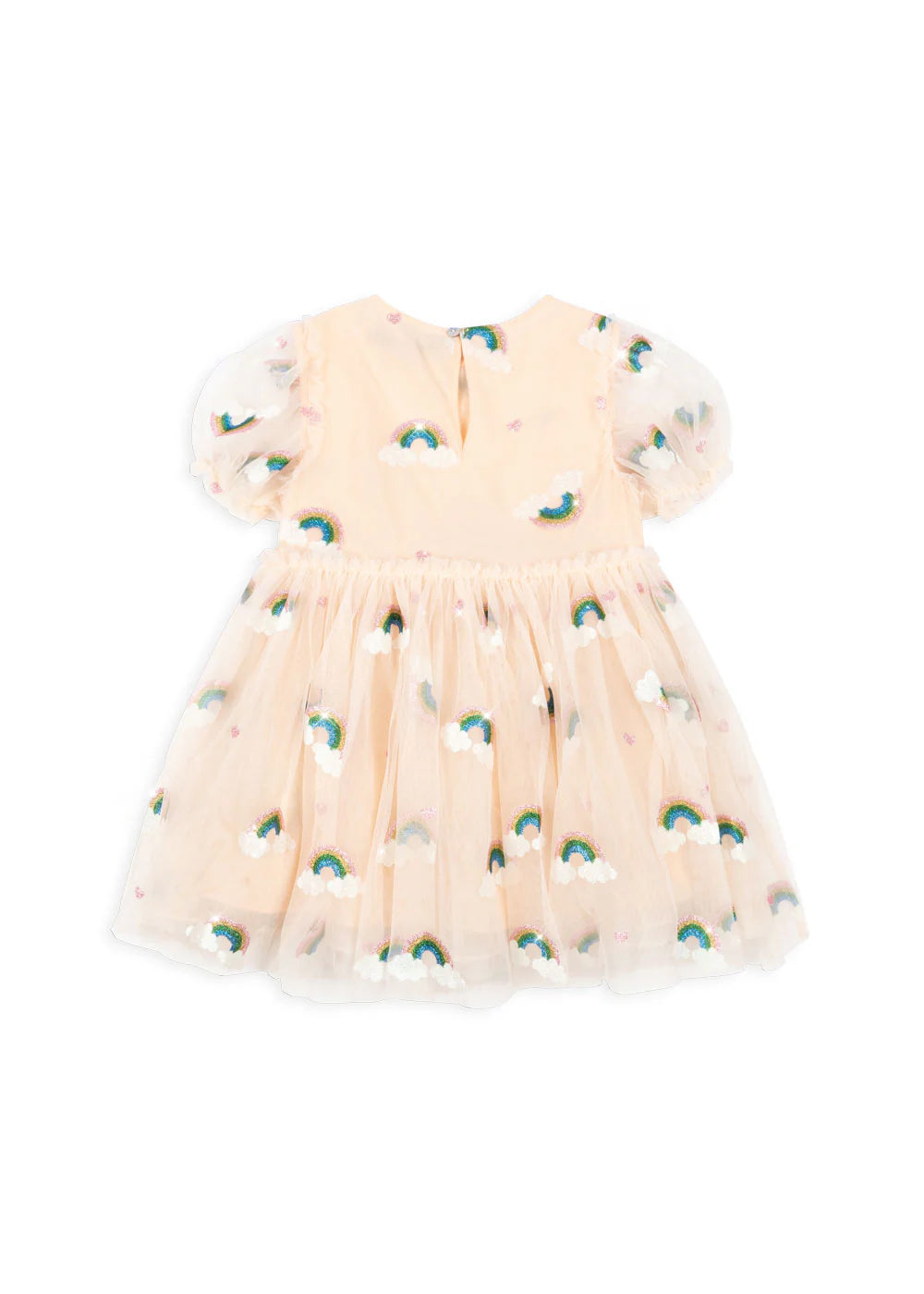 TULLIE DRESS rainbow glitter