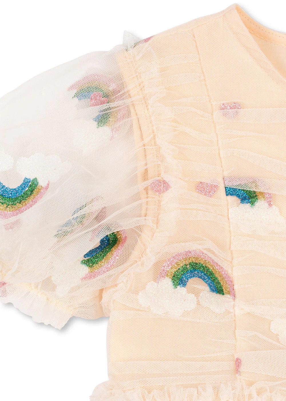 TULLIE DRESS rainbow glitter