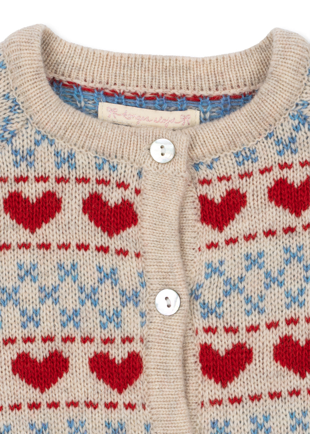 Belou Cardigan – Heart – Konges Sløjd