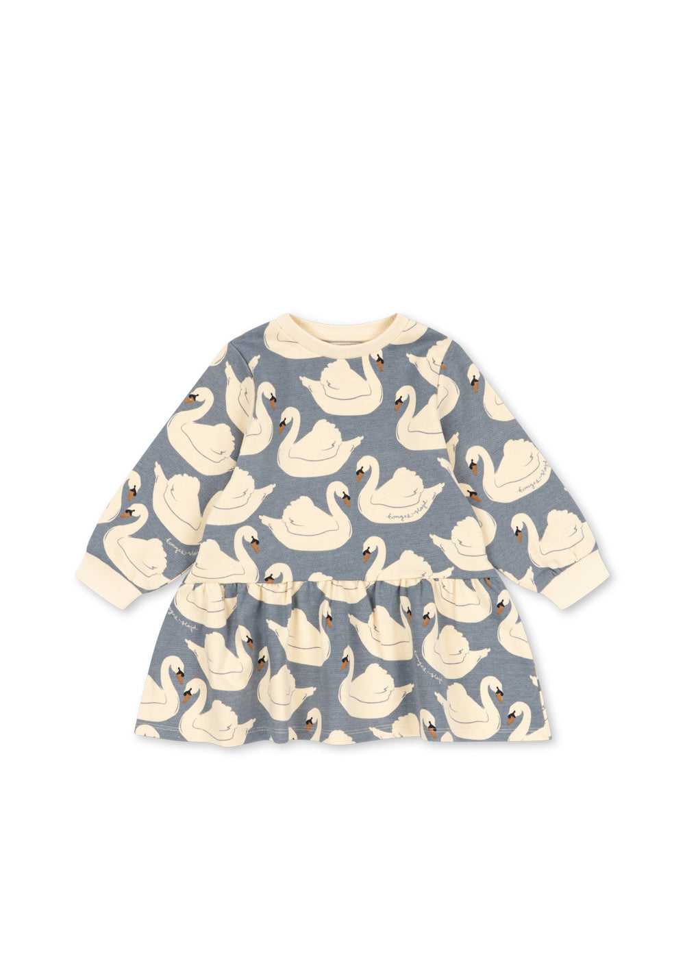 Loupy Print Sweat Dress GOTS - Swan – Konges Sløjd