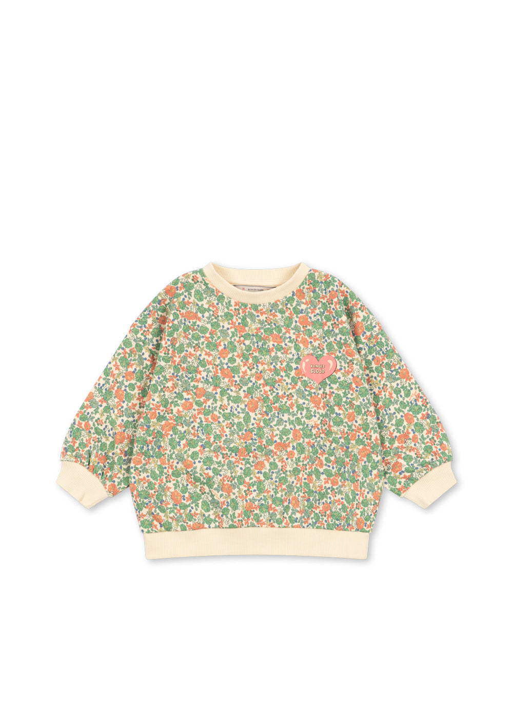 Loupy Print Sweat Shirt carlie verde