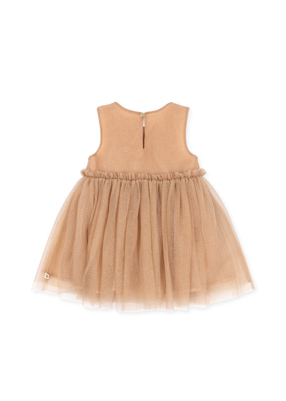 Merle Dress - Frappe, sequin cherry detail