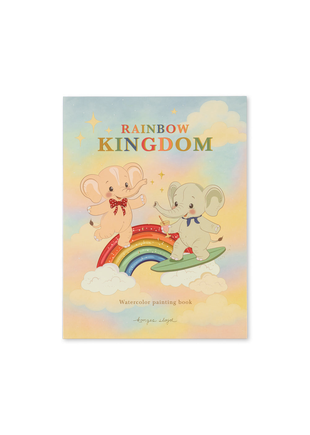 Rainbow Watercolor Book detail