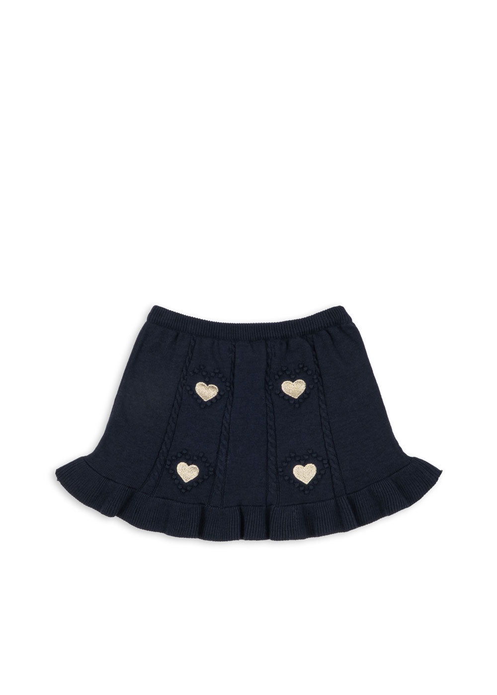 Konges Sløjd Soleil Skirt GOTS in Total Eclipse, packshot 2