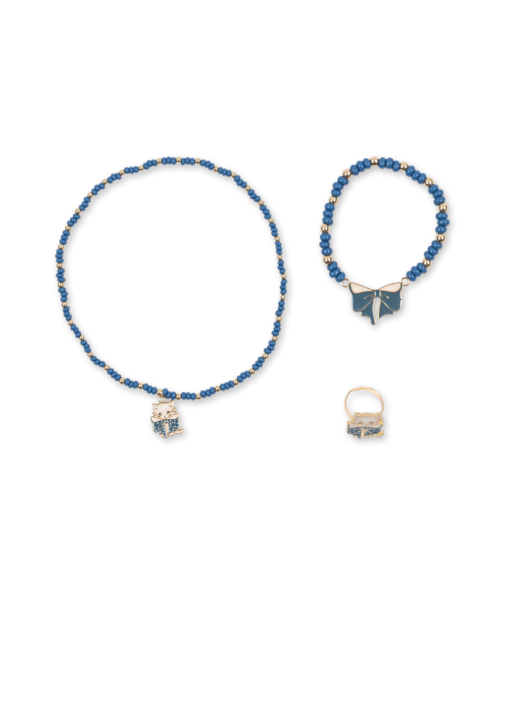 Konges Sløjd All I Wish For Jewelry in Navy Blazer, product view 4