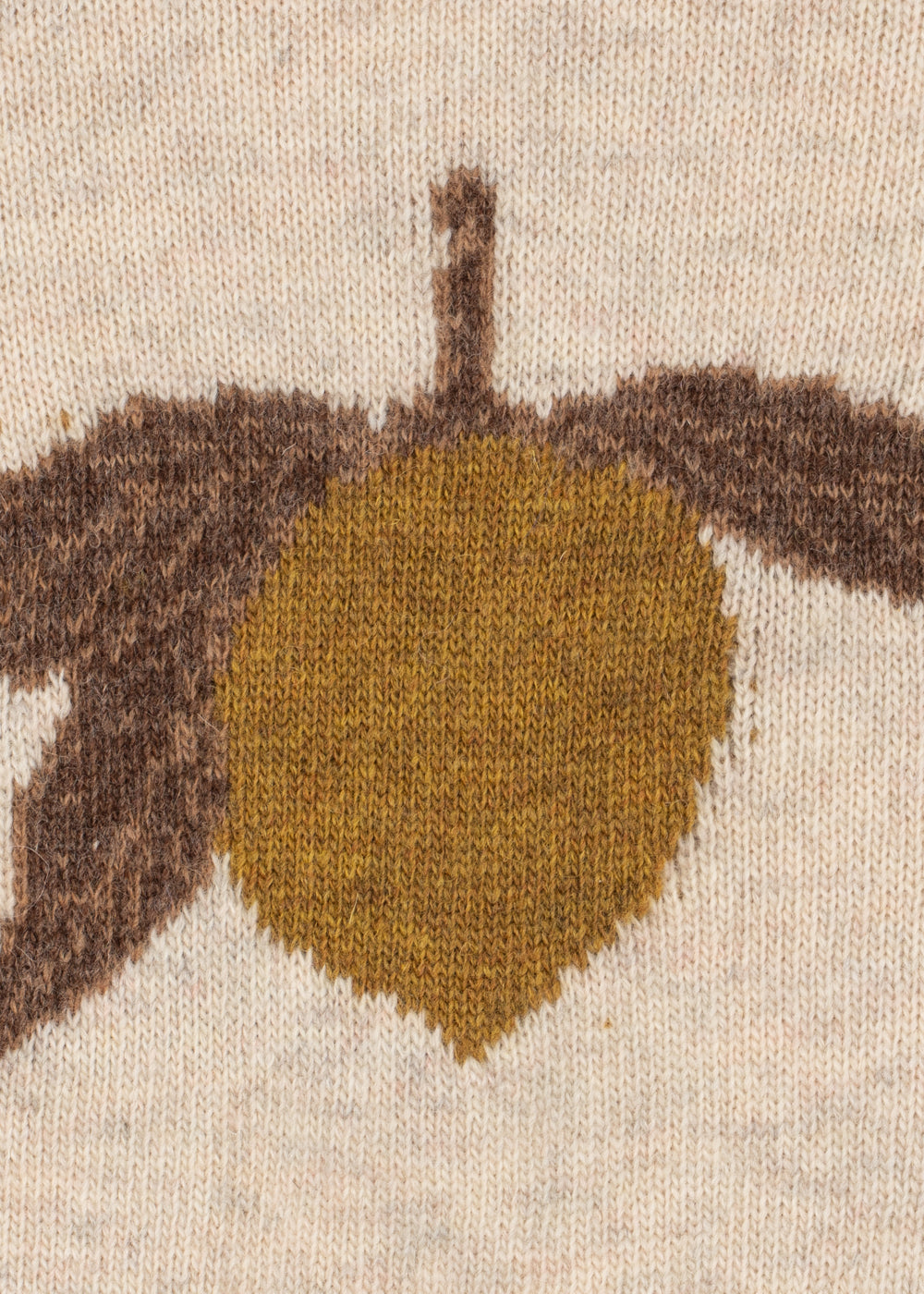 Konges Sløjd Billi Sweater in Lemon, packshot 3 detail