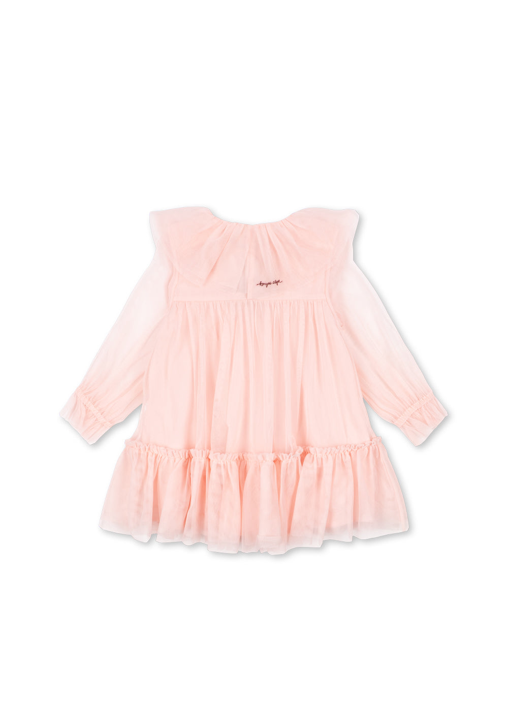 Konges Sløjd Bow Dress in Creole Pink, back view