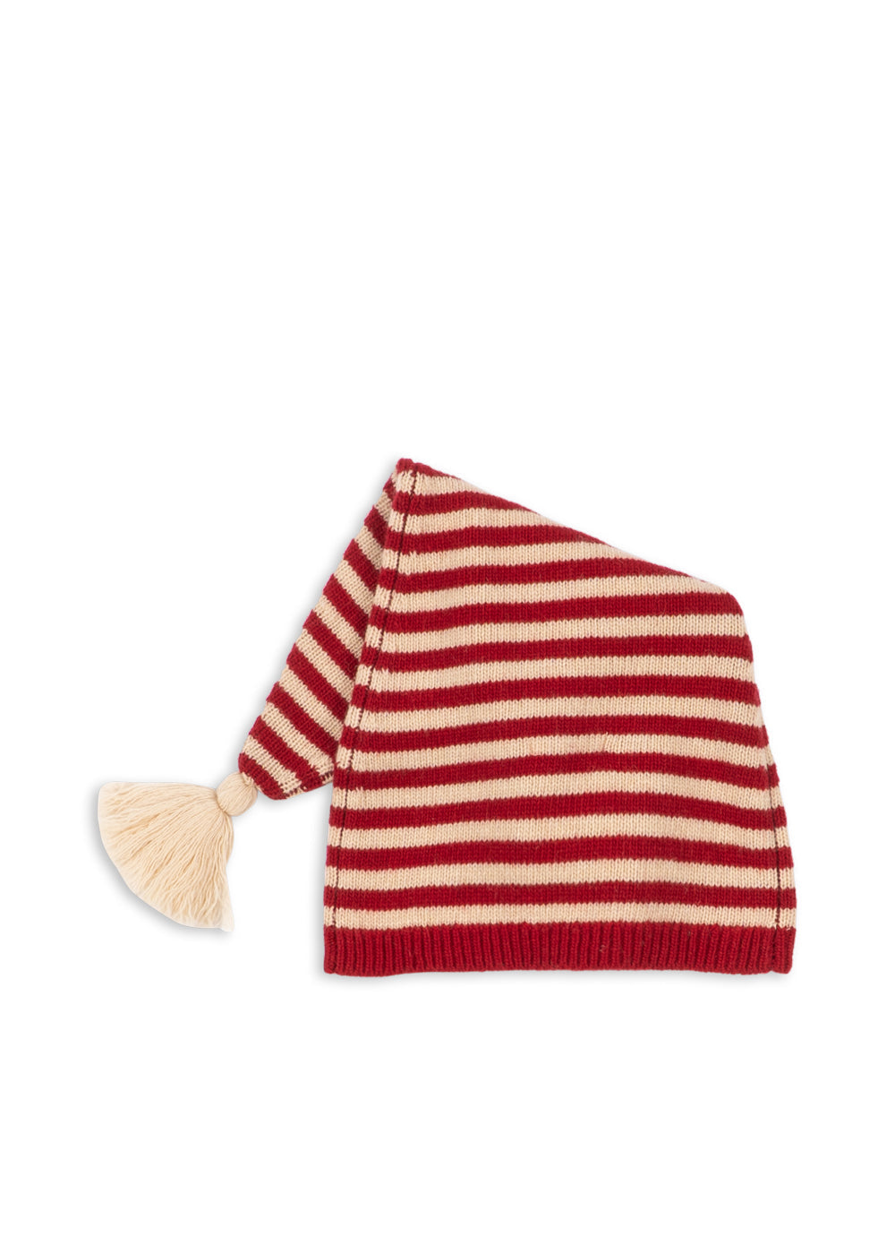 Konges Sløjd Christmas Knit Hat in Christmas Stripe, product view