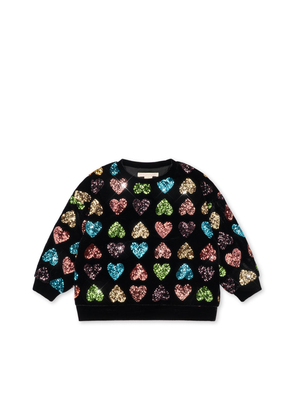 Konges Sløjd Cuore Sweat Shirt in Amour Sequin, packshot 1