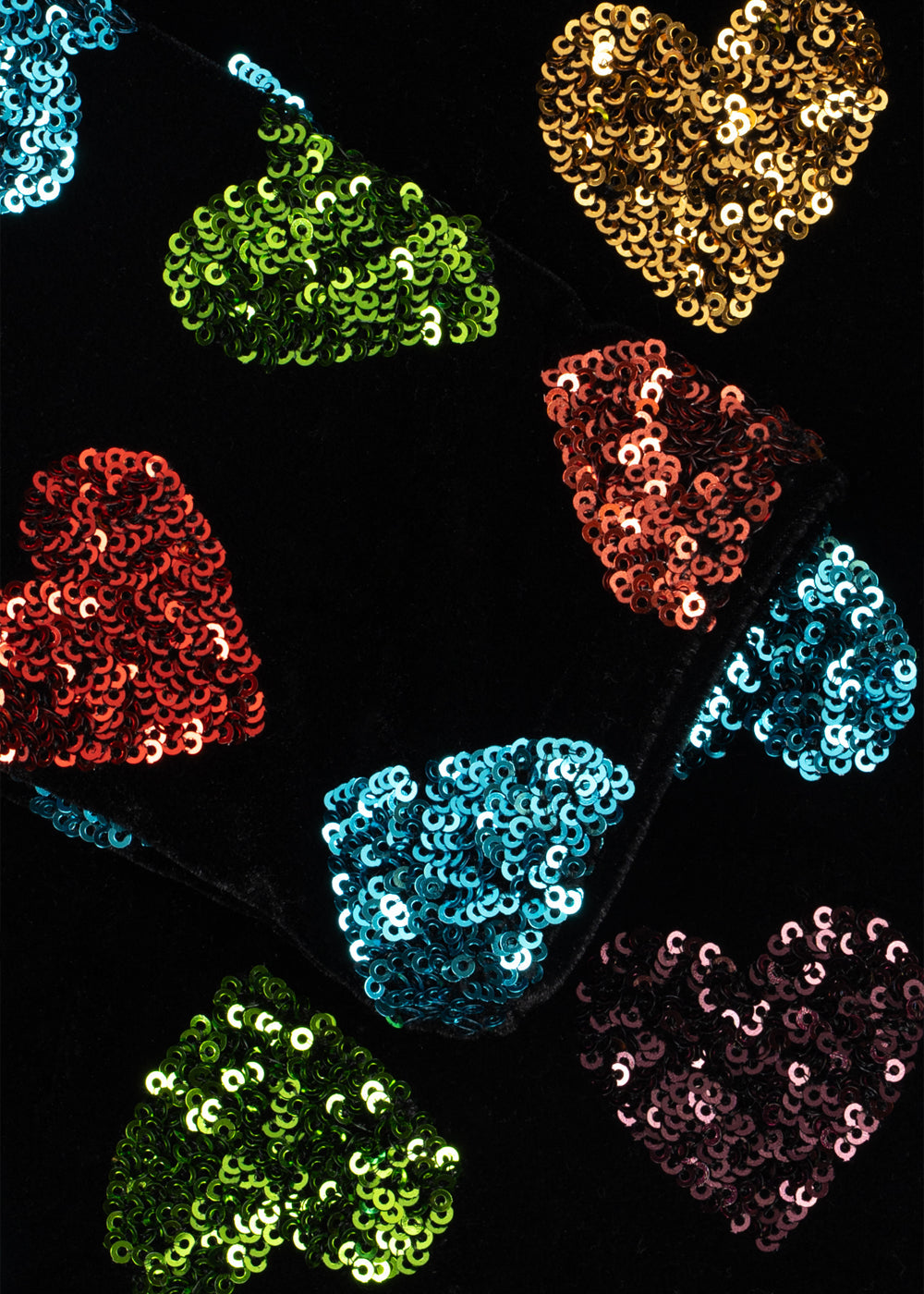 Konges Sløjd Cuore Dress in Amour Sequin, detail