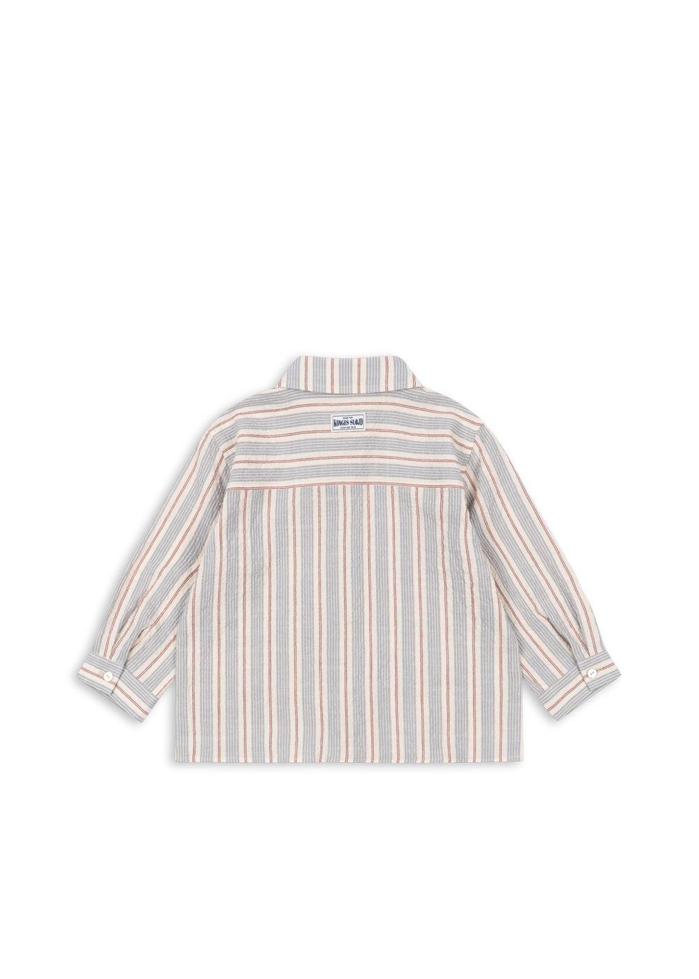 Konges Sløjd Elliot LS Shirt GOTS in Tocororo Stripe, packshot 2