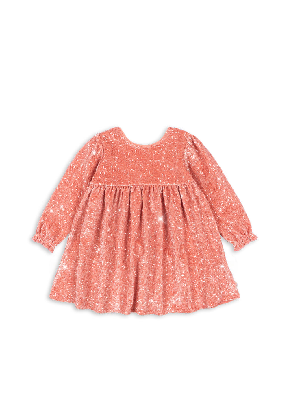 Konges Sløjd Gia Sparkle Dress in Lantana, front view