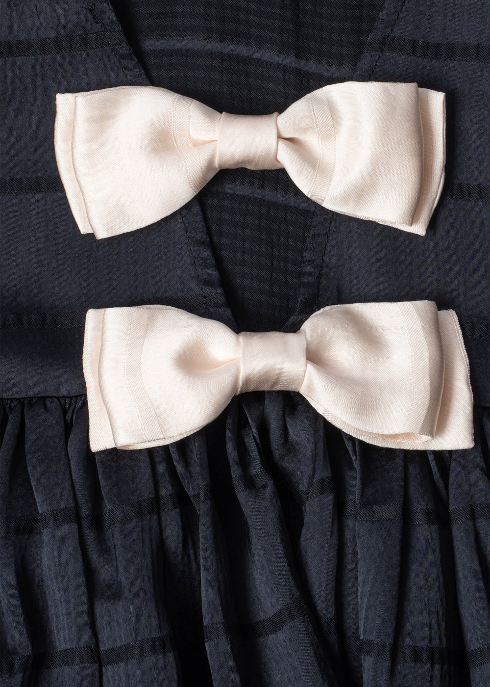 Konges Sløjd Livia Dress in Night Sky, tonal stripe detail
