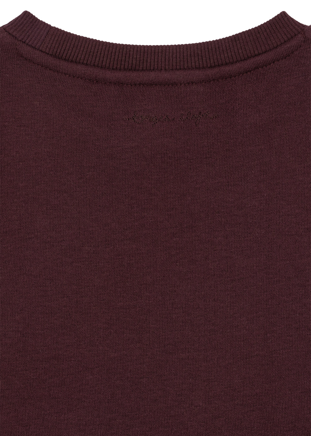 Konges Sløjd Lou Bow Sweat Dress GOTS in Decadent Chocolate, image 4 of 5