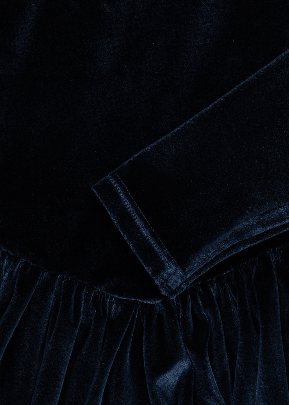 Konges Sløjd Rosetta Dress in Navy, detail