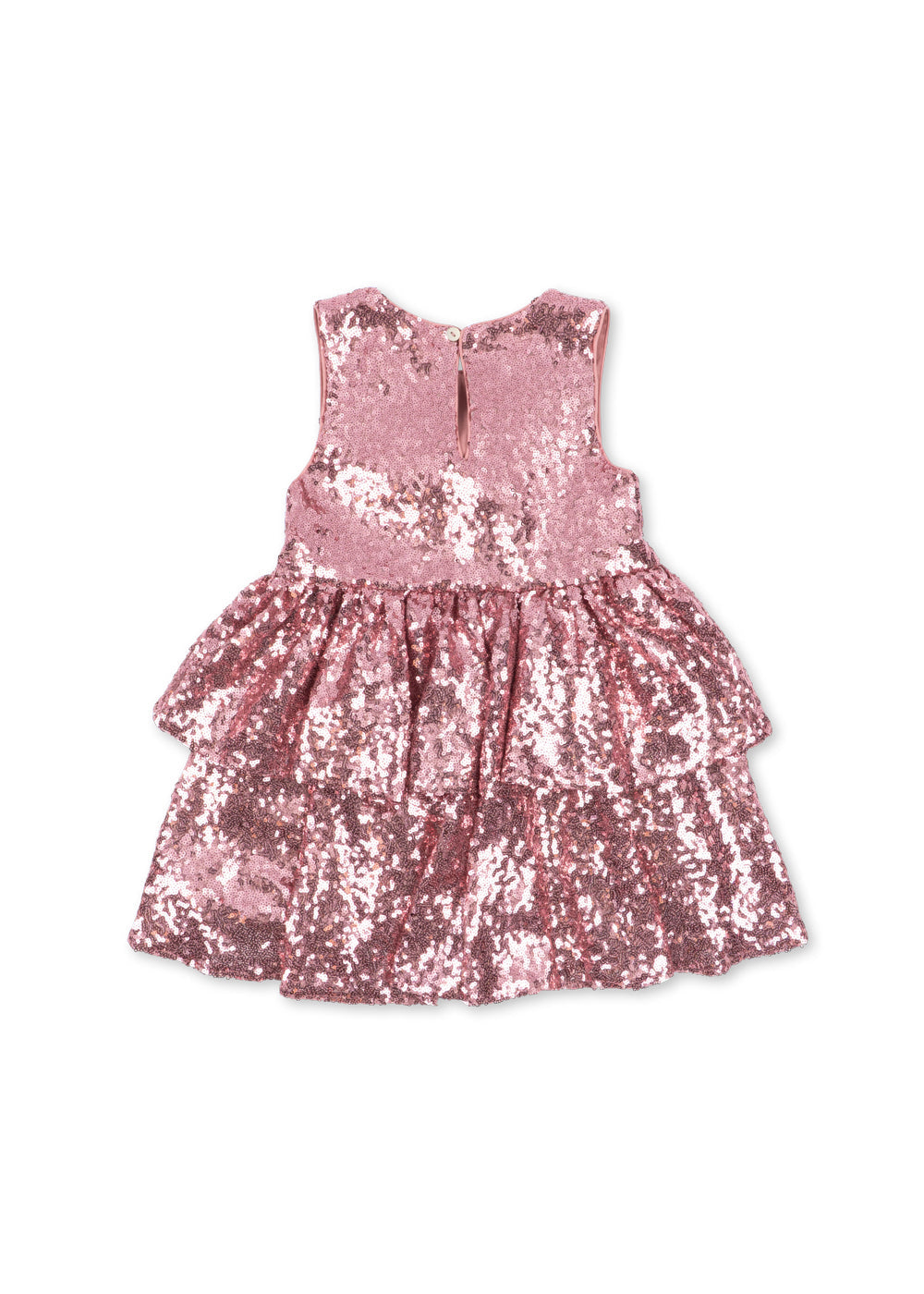 Konges Sløjd Tindra Dress GRS in Mellow Rose, back view