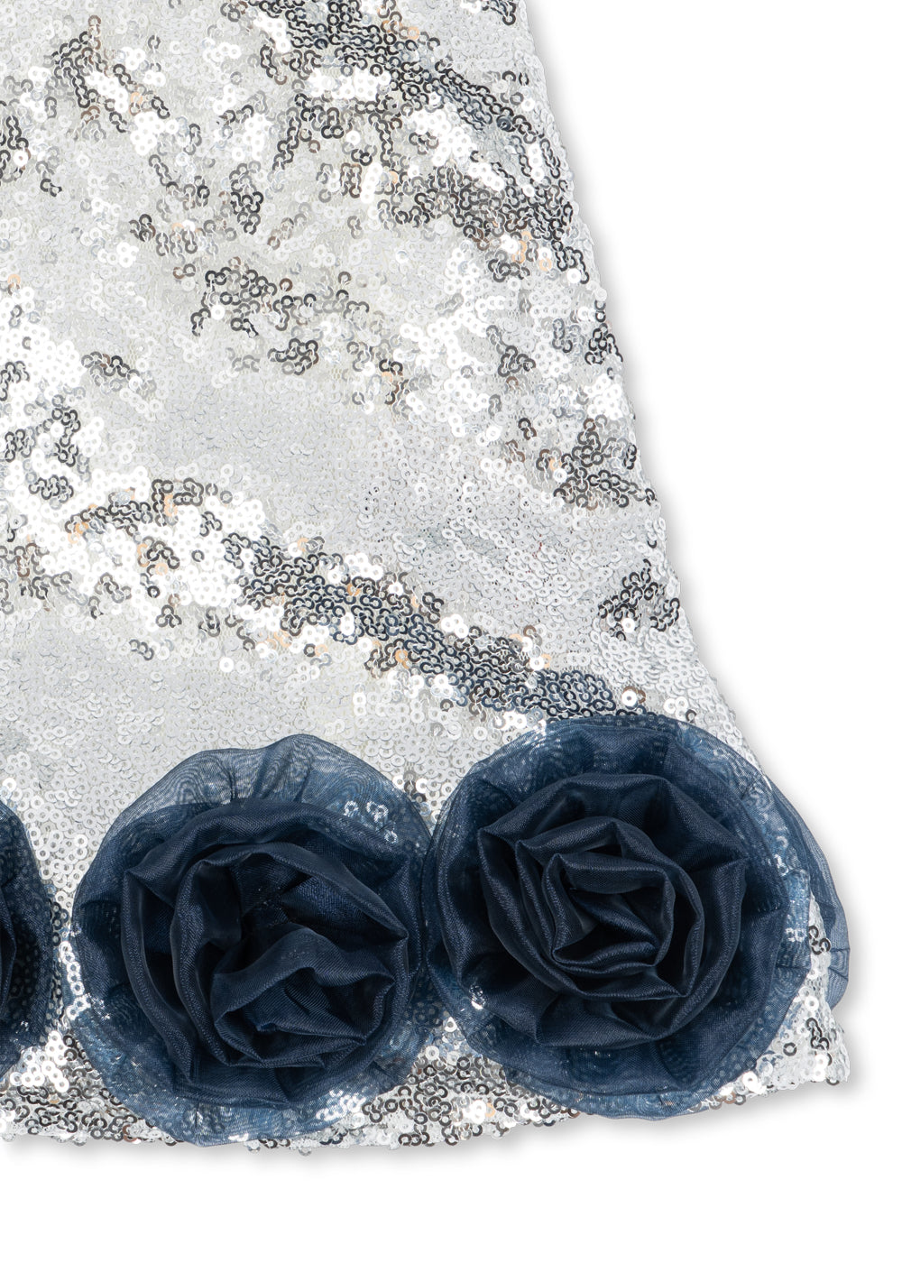 Konges Sløjd Tindra Rose Dress in Silver, detail