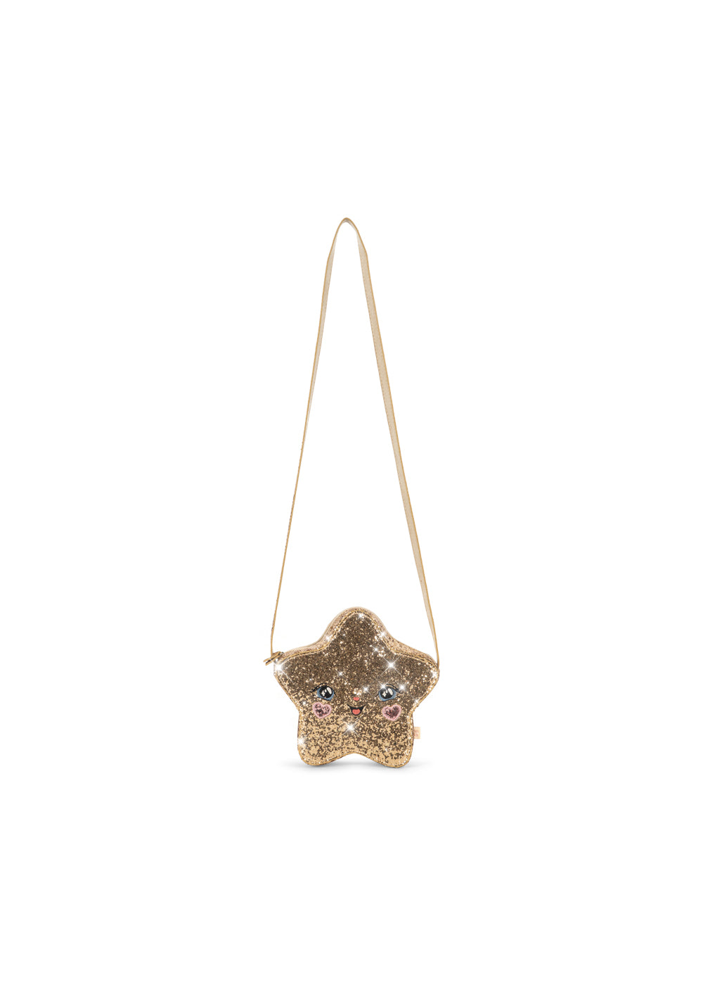 Konges Sløjd Tut Star Shoulder Bag in Gold, image 1 of 8