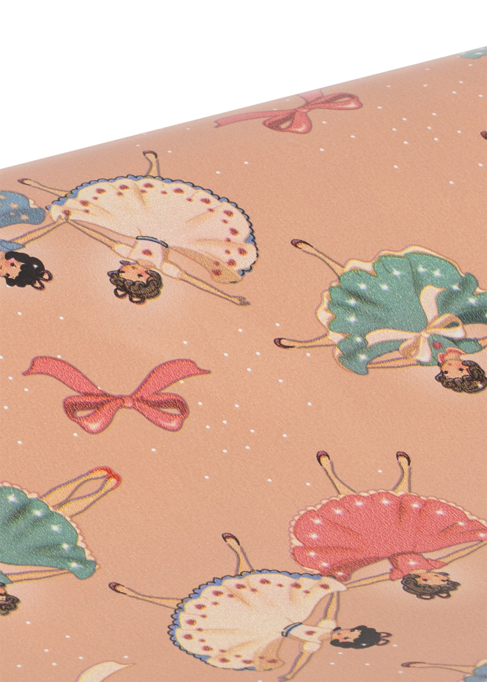 Konges Sløjd Wrapping Paper in Bow Ballerina Blush, image 3 of 7