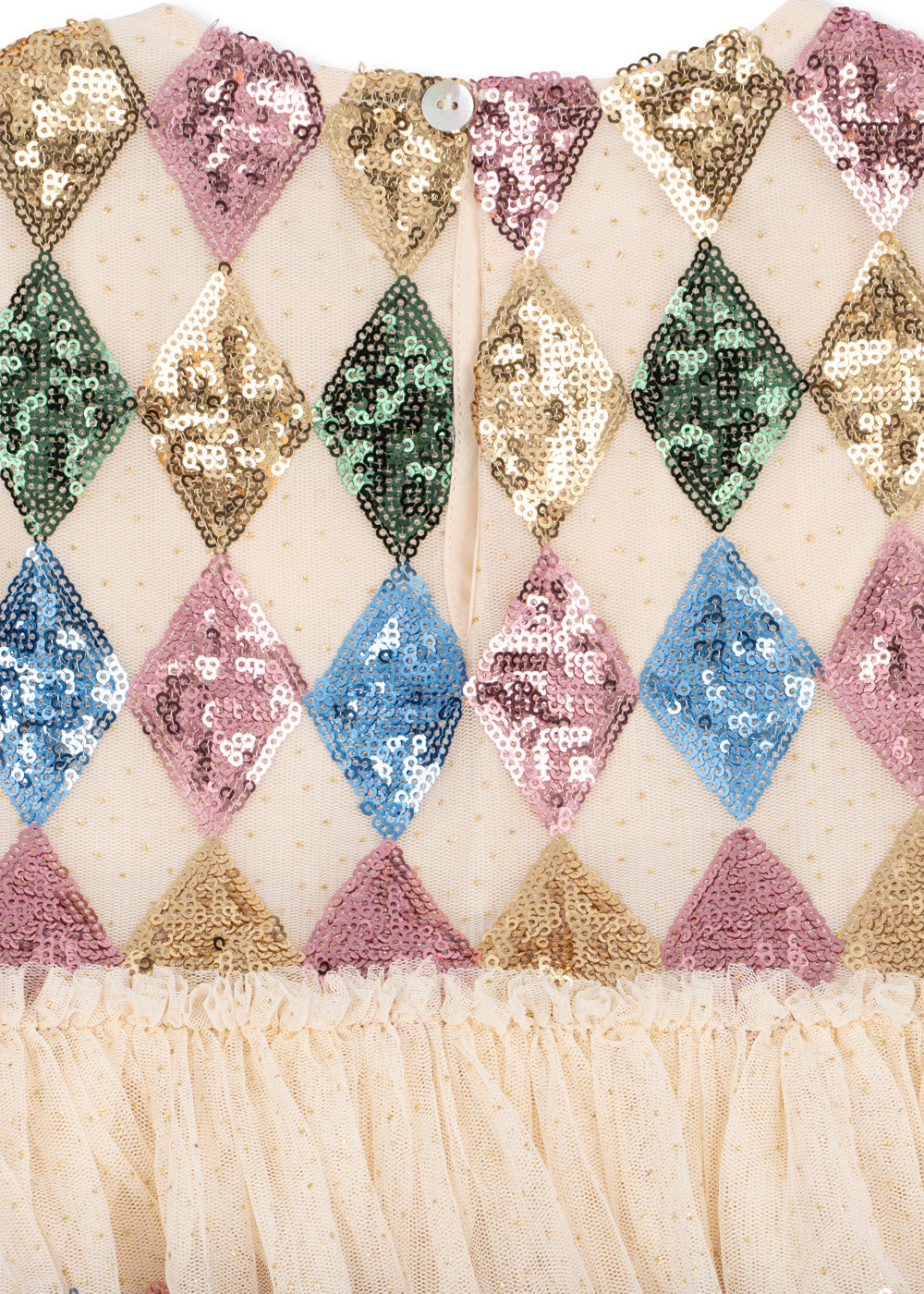 Yvonne Harlekin Dress – Harlekin Sequin – Konges Sløjd