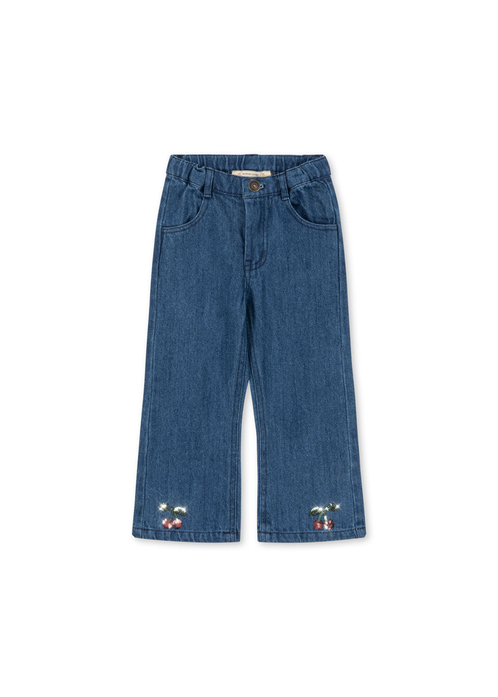 Elba Flare Jeans GOTS - Denim Blue – Konges Sløjd