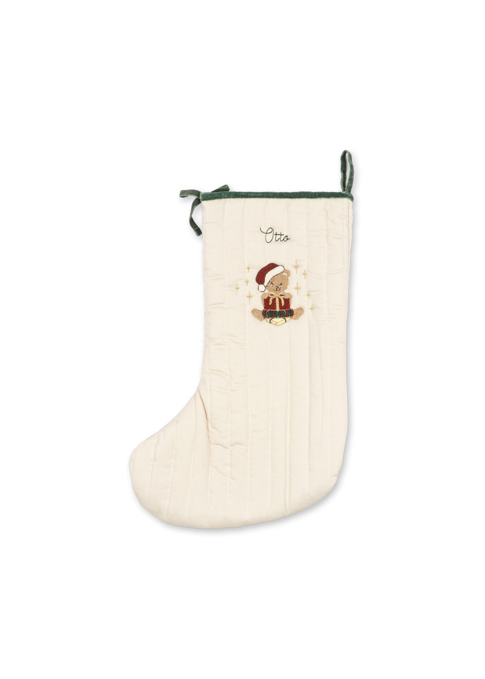 Konges Sløjd Christmas Stocking in Christmas Teddy, product view 4